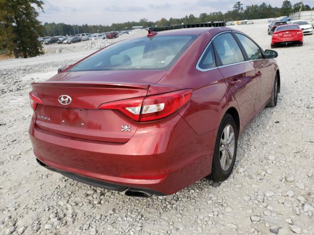 Photo 3 VIN: 5NPE24AF9GH385453 - HYUNDAI SONATA SE 