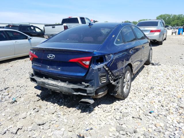 Photo 3 VIN: 5NPE24AF9GH386179 - HYUNDAI SONATA SE 