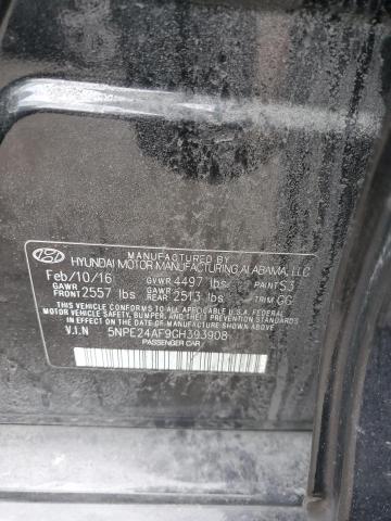 Photo 11 VIN: 5NPE24AF9GH393908 - HYUNDAI SONATA SE 