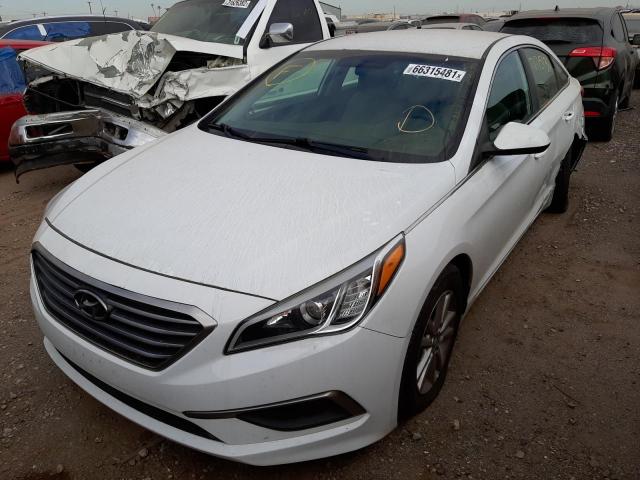 Photo 1 VIN: 5NPE24AF9GH398932 - HYUNDAI SONATA SE 