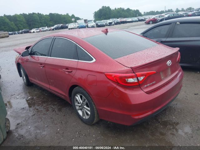 Photo 2 VIN: 5NPE24AF9GH399840 - HYUNDAI SONATA 