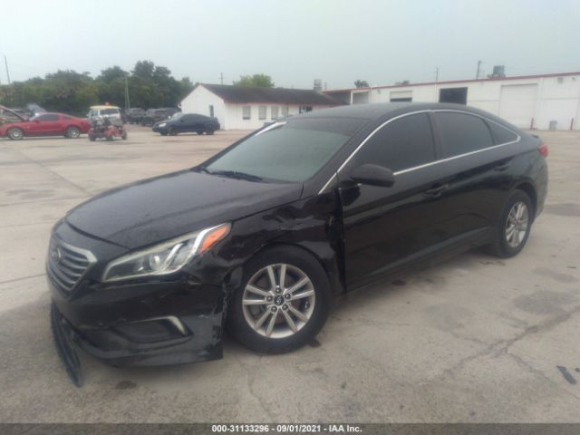 Photo 1 VIN: 5NPE24AF9GH401697 - HYUNDAI SONATA 