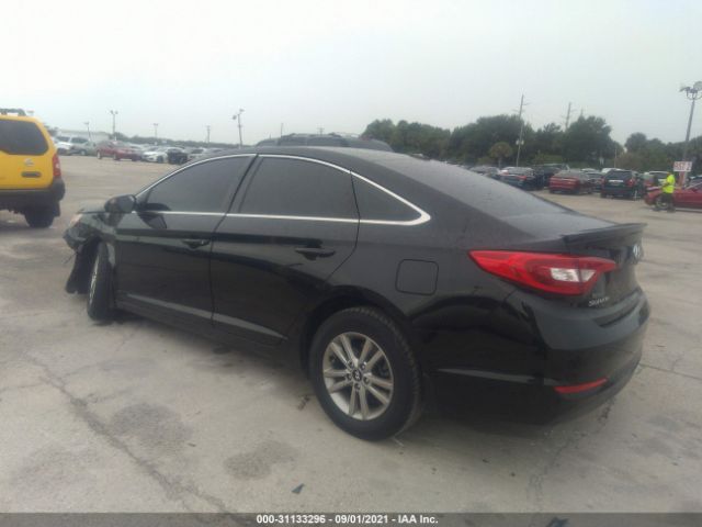 Photo 2 VIN: 5NPE24AF9GH401697 - HYUNDAI SONATA 