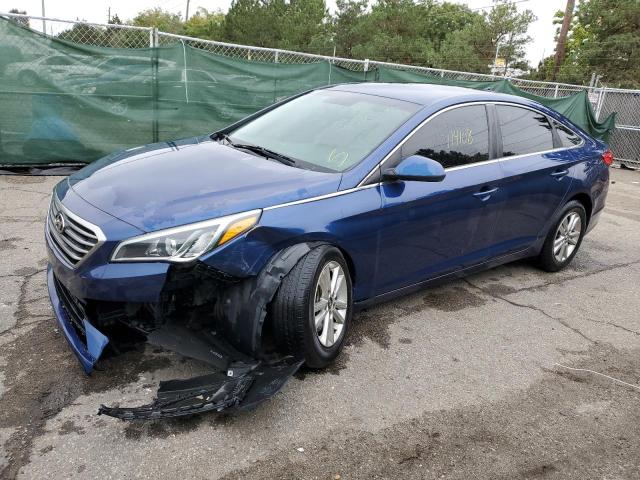 Photo 1 VIN: 5NPE24AF9GH404177 - HYUNDAI SONATA SE 