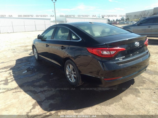 Photo 2 VIN: 5NPE24AF9GH407077 - HYUNDAI SONATA 