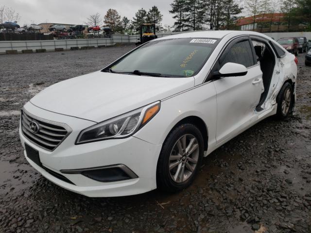 Photo 1 VIN: 5NPE24AF9GH412764 - HYUNDAI SONATA SE 