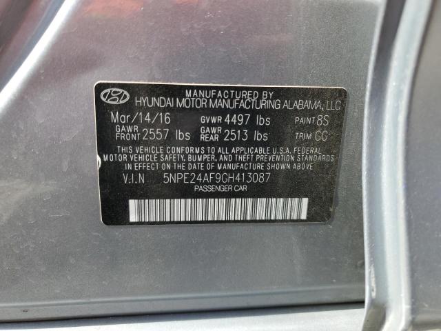 Photo 11 VIN: 5NPE24AF9GH413087 - HYUNDAI SONATA SE 