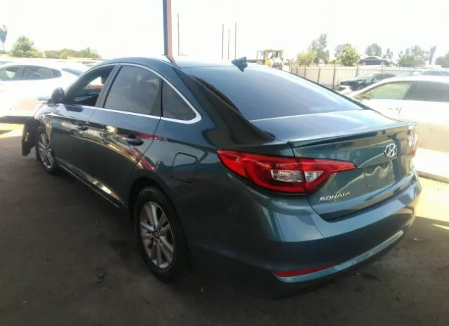 Photo 2 VIN: 5NPE24AF9GH433078 - HYUNDAI SONATA 