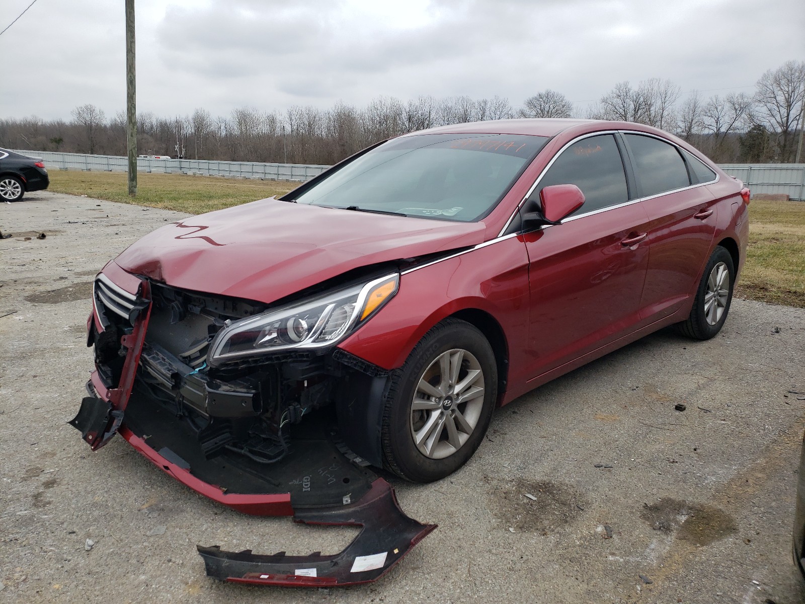 Photo 1 VIN: 5NPE24AF9GH434036 - HYUNDAI SONATA SE 