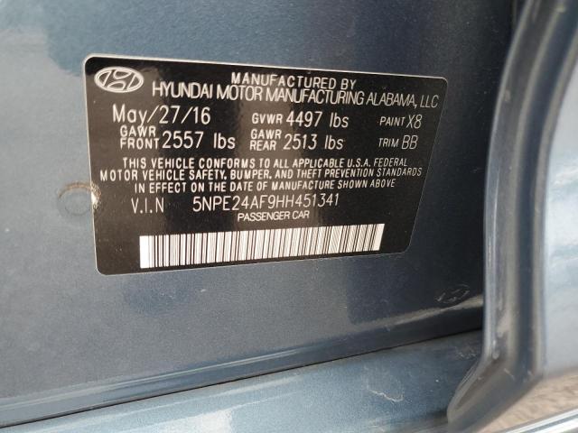 Photo 11 VIN: 5NPE24AF9HH451341 - HYUNDAI SONATA SE 