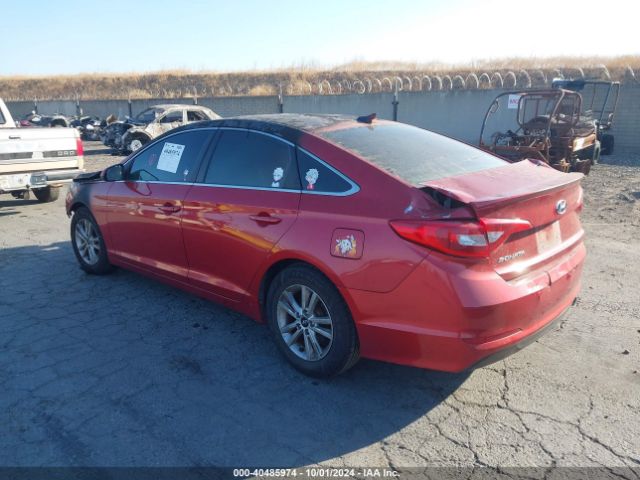 Photo 2 VIN: 5NPE24AF9HH455177 - HYUNDAI SONATA 