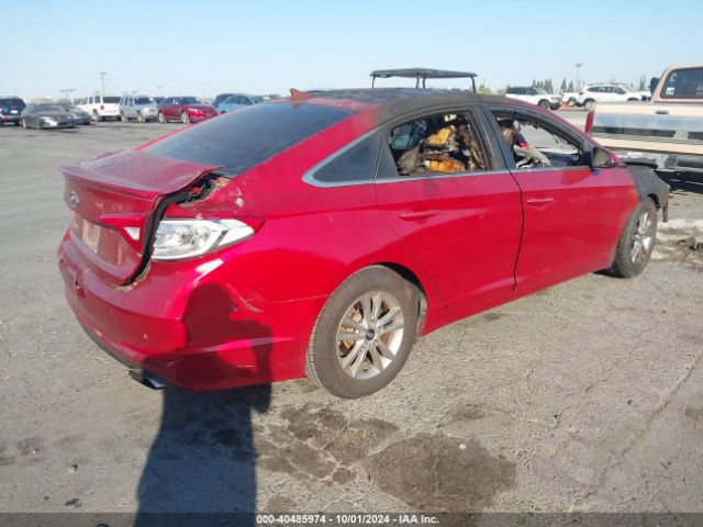 Photo 3 VIN: 5NPE24AF9HH455177 - HYUNDAI SONATA 