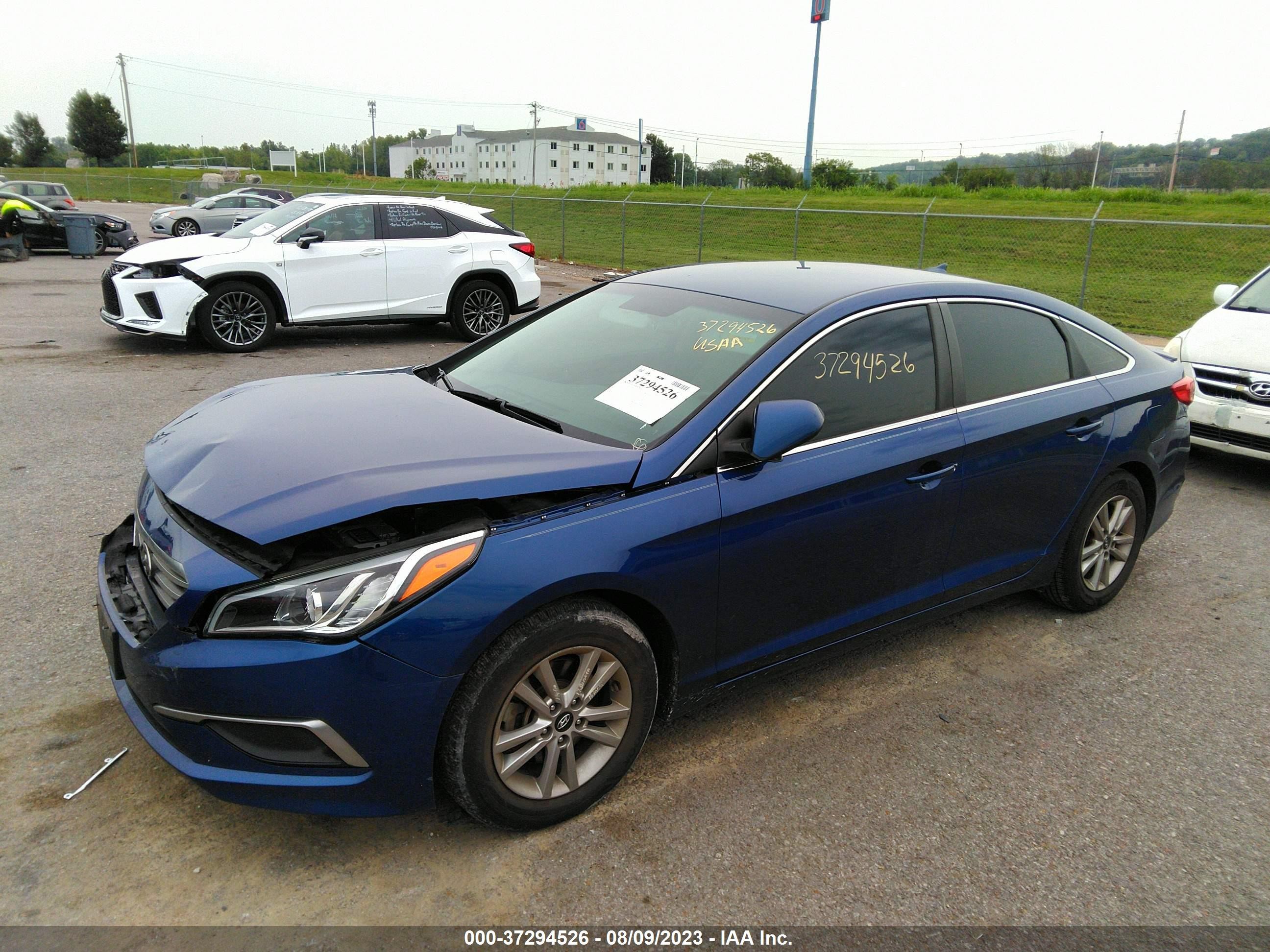 Photo 1 VIN: 5NPE24AF9HH460234 - HYUNDAI SONATA 