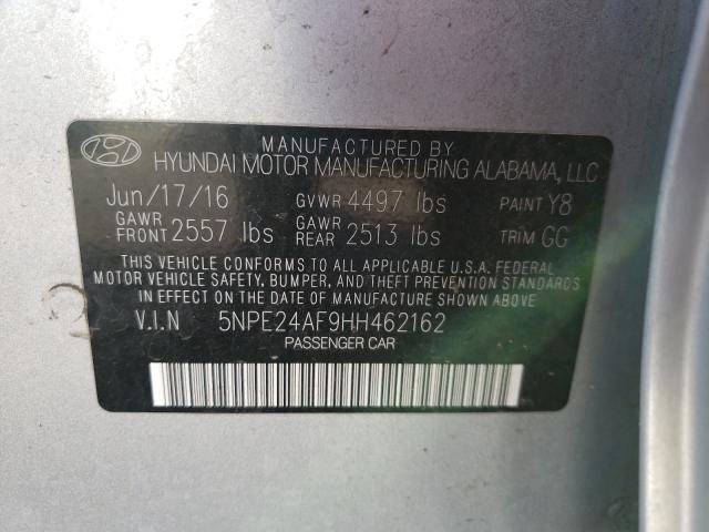 Photo 9 VIN: 5NPE24AF9HH462162 - HYUNDAI SONATA SE 