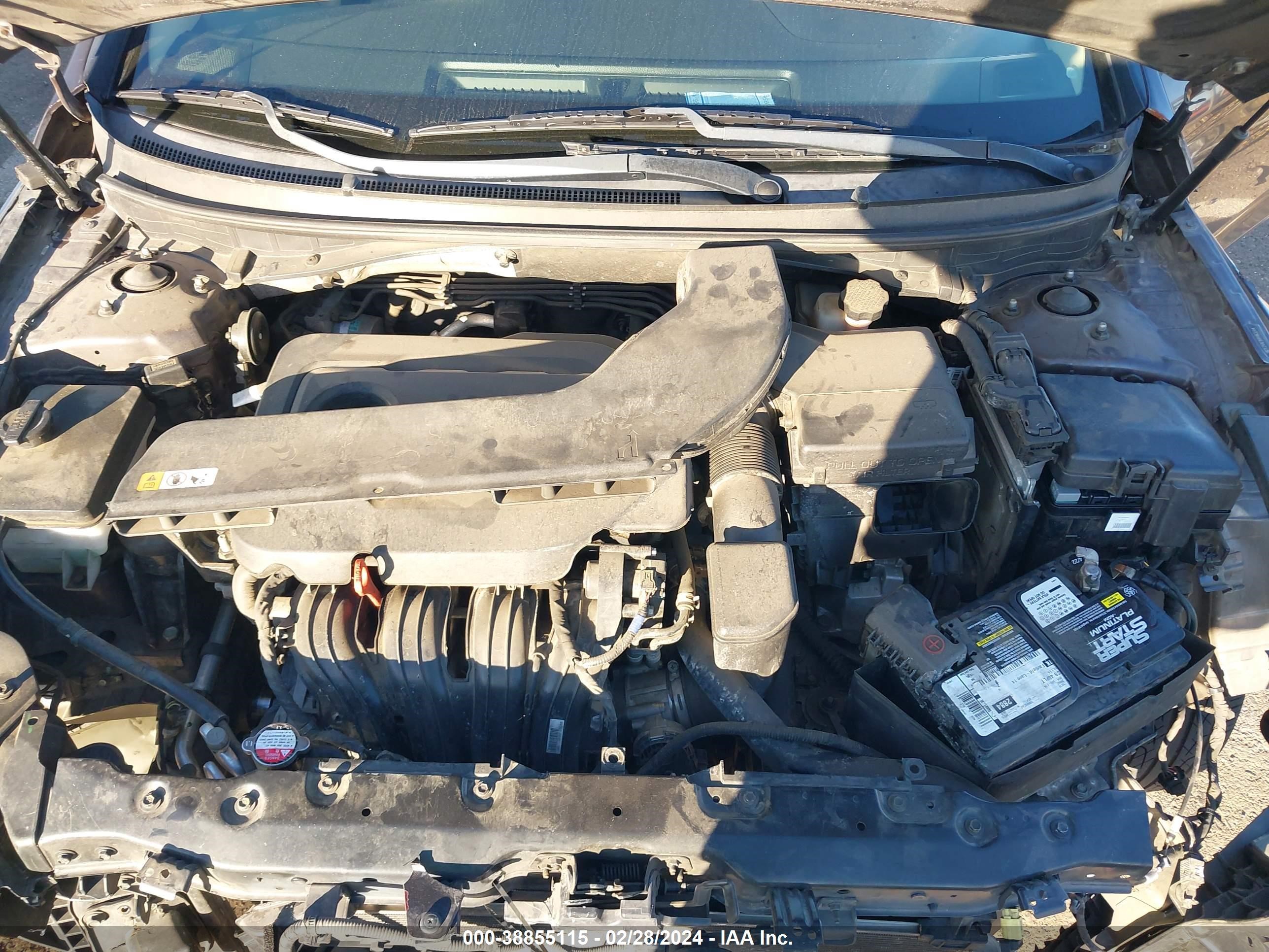 Photo 9 VIN: 5NPE24AF9HH463344 - HYUNDAI SONATA 