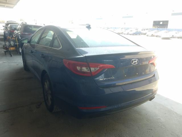 Photo 2 VIN: 5NPE24AF9HH463859 - HYUNDAI SONATA SE 