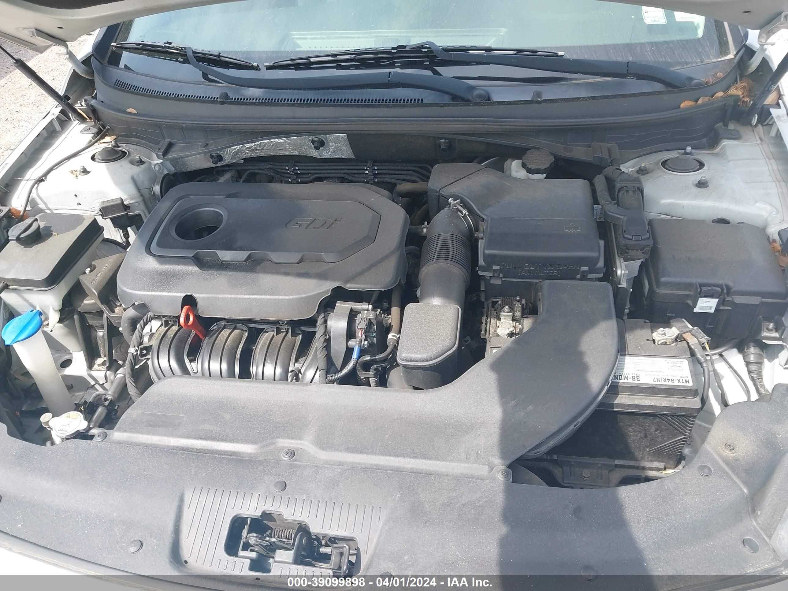 Photo 9 VIN: 5NPE24AF9HH486218 - HYUNDAI SONATA 