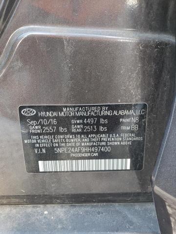 Photo 11 VIN: 5NPE24AF9HH497400 - HYUNDAI SONATA 