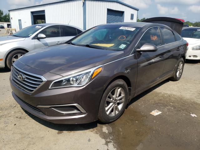 Photo 1 VIN: 5NPE24AF9HH498319 - HYUNDAI SONATA SE 