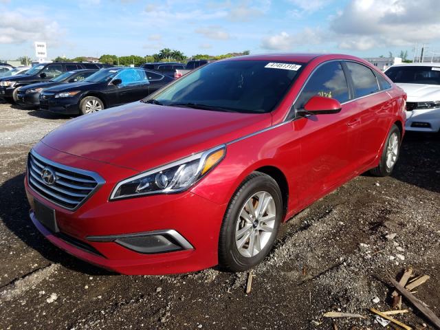 Photo 1 VIN: 5NPE24AF9HH503020 - HYUNDAI SONATA SE 