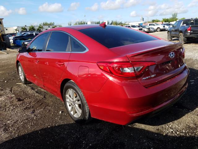 Photo 2 VIN: 5NPE24AF9HH503020 - HYUNDAI SONATA SE 