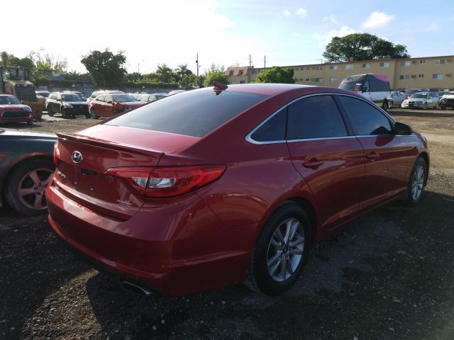 Photo 3 VIN: 5NPE24AF9HH503020 - HYUNDAI SONATA SE 