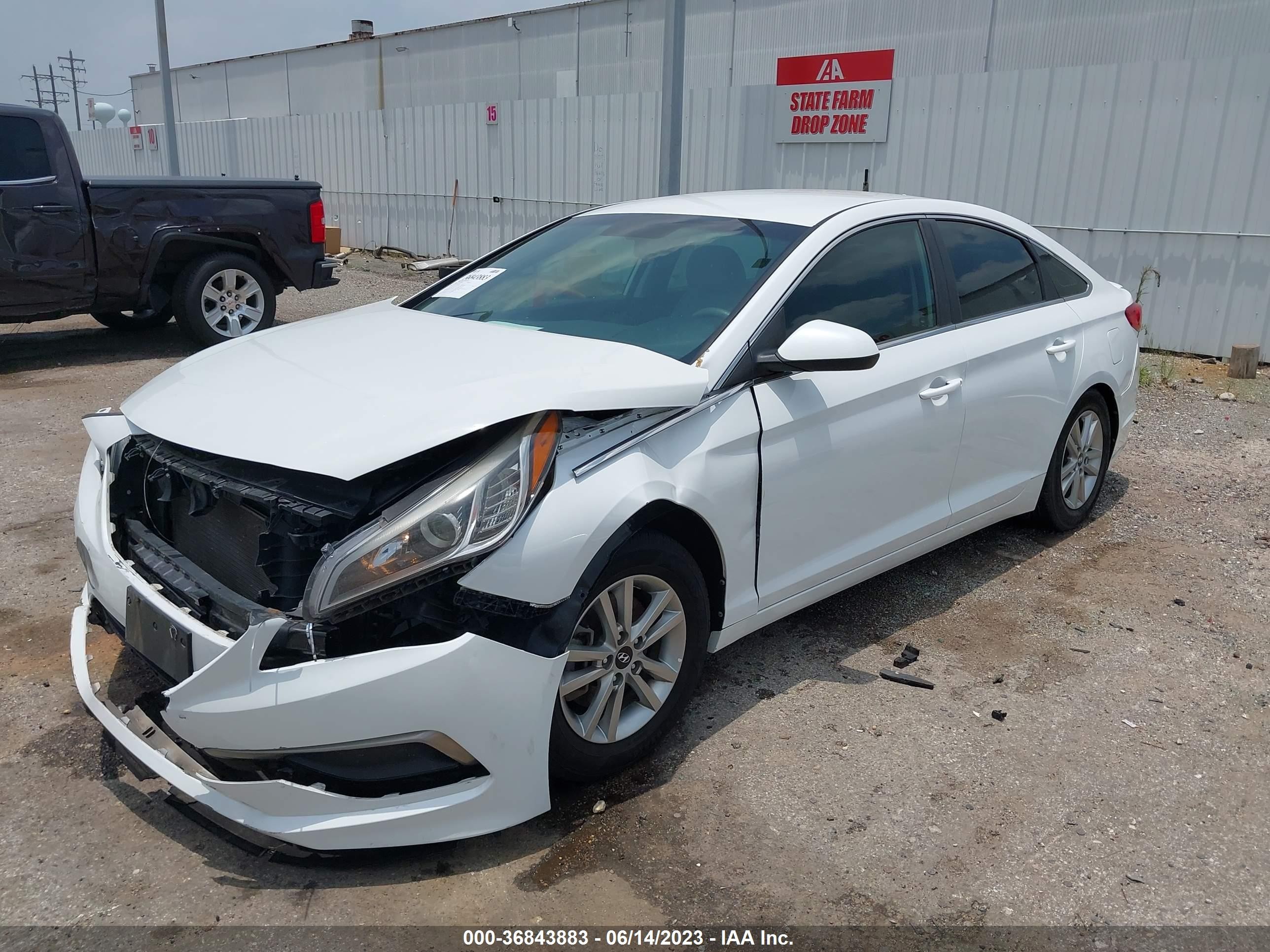 Photo 1 VIN: 5NPE24AF9HH511781 - HYUNDAI SONATA 