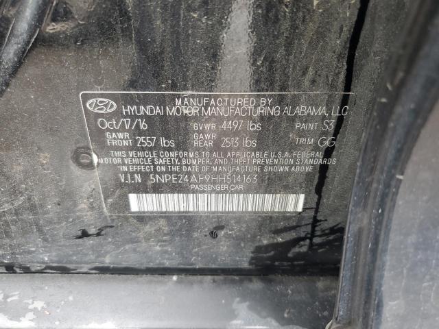 Photo 11 VIN: 5NPE24AF9HH514163 - HYUNDAI SONATA SE 