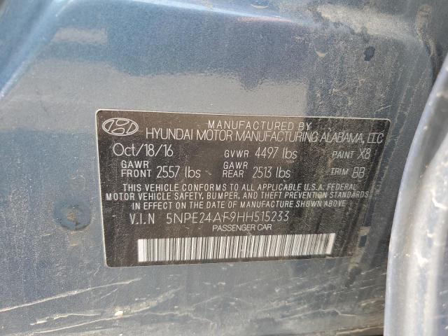 Photo 11 VIN: 5NPE24AF9HH515233 - HYUNDAI SONATA SE 