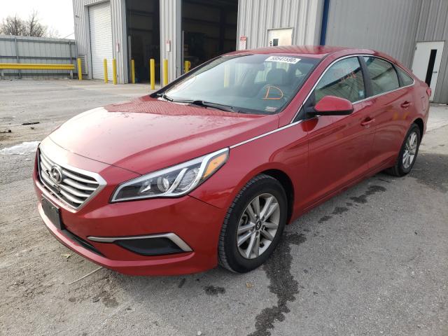 Photo 1 VIN: 5NPE24AF9HH521226 - HYUNDAI SONATA SE 