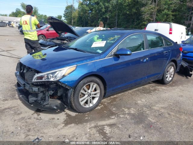 Photo 1 VIN: 5NPE24AF9HH525969 - HYUNDAI SONATA 