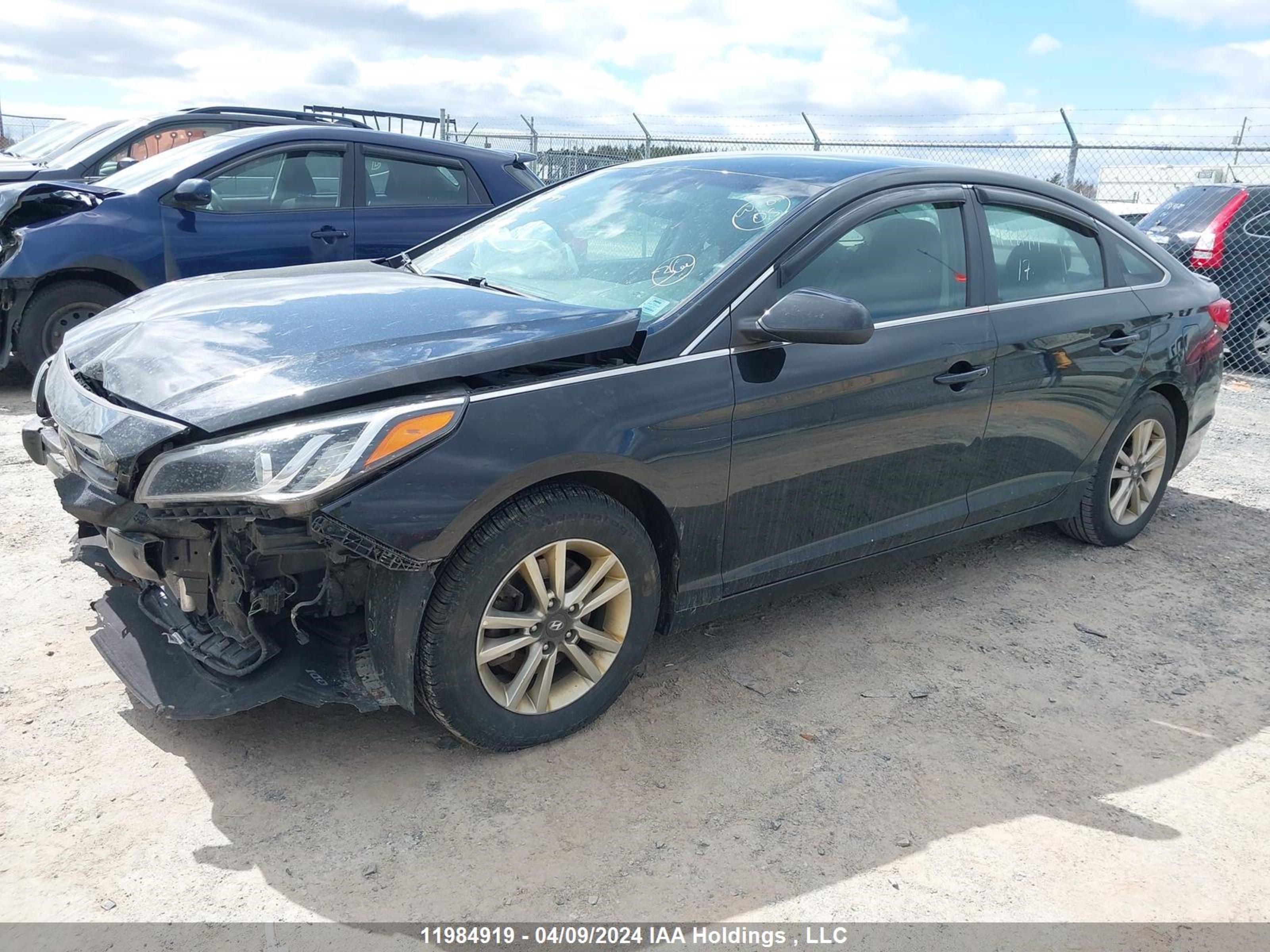 Photo 1 VIN: 5NPE24AF9HH526037 - HYUNDAI SONATA 