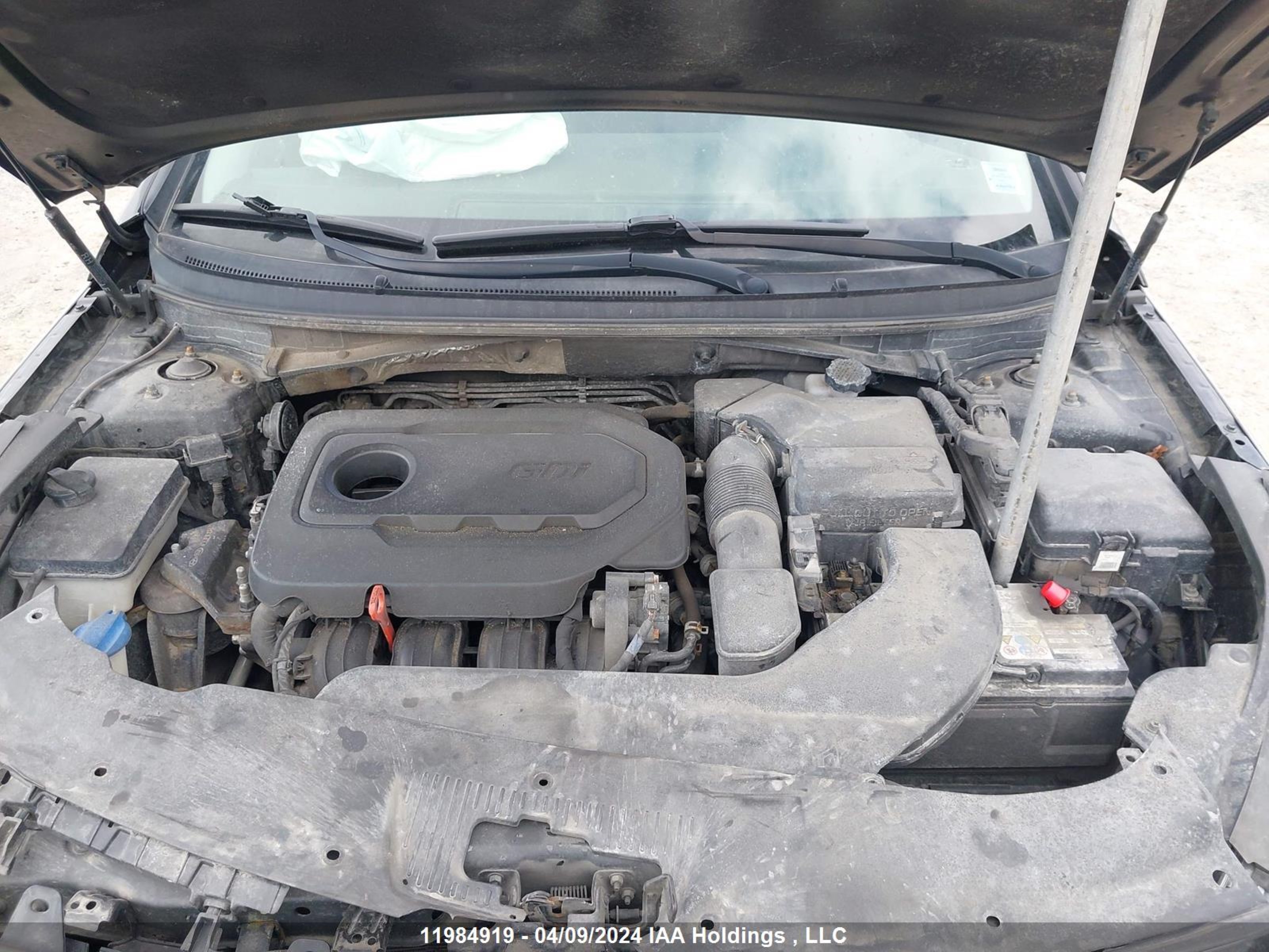 Photo 9 VIN: 5NPE24AF9HH526037 - HYUNDAI SONATA 