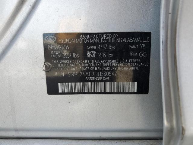 Photo 11 VIN: 5NPE24AF9HH530542 - HYUNDAI SONATA SE 