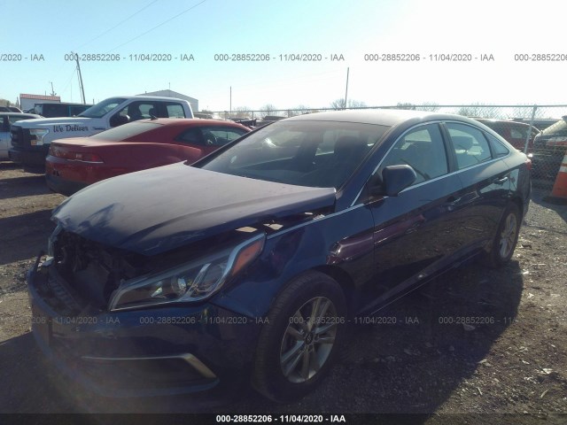 Photo 1 VIN: 5NPE24AF9HH532940 - HYUNDAI SONATA 