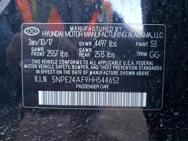 Photo 11 VIN: 5NPE24AF9HH544652 - HYUNDAI SONATA SE 