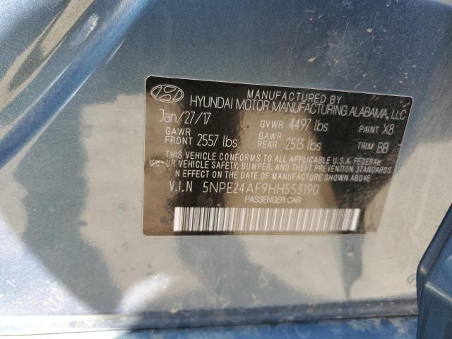 Photo 11 VIN: 5NPE24AF9HH553190 - HYUNDAI SONATA 