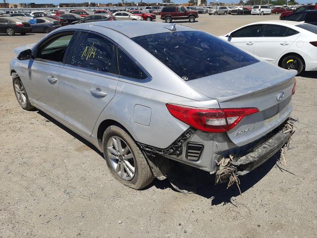 Photo 2 VIN: 5NPE24AF9HH556395 - HYUNDAI SONATA SE 