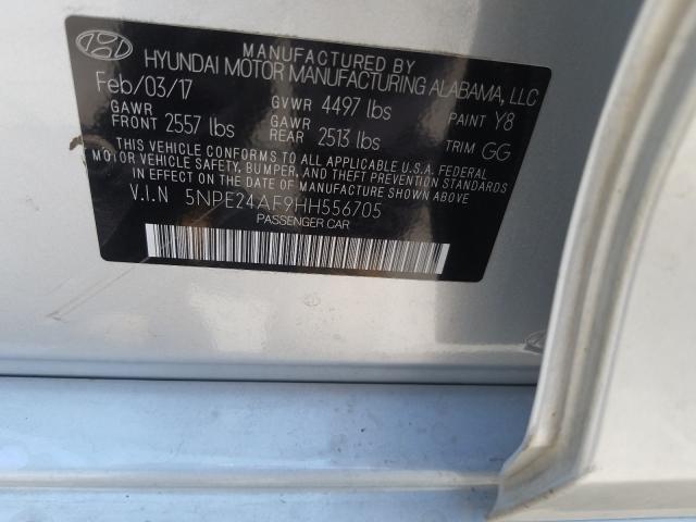 Photo 9 VIN: 5NPE24AF9HH556705 - HYUNDAI SONATA SE 