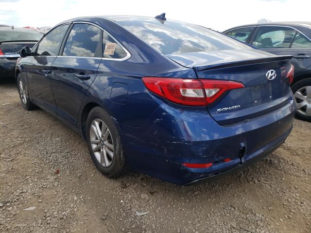 Photo 2 VIN: 5NPE24AF9HH583063 - HYUNDAI SONATA SE 