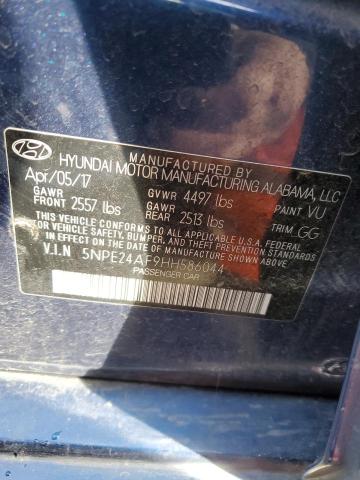 Photo 11 VIN: 5NPE24AF9HH586044 - HYUNDAI SONATA SE 