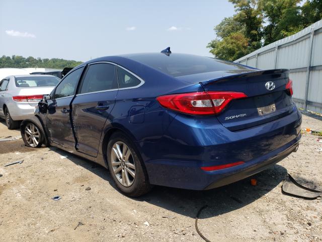 Photo 2 VIN: 5NPE24AF9HH586688 - HYUNDAI SONATA SE 