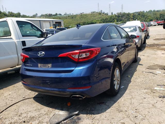 Photo 3 VIN: 5NPE24AF9HH586688 - HYUNDAI SONATA SE 