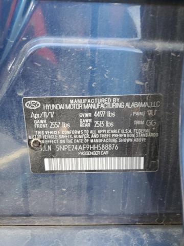 Photo 11 VIN: 5NPE24AF9HH588876 - HYUNDAI SONATA 