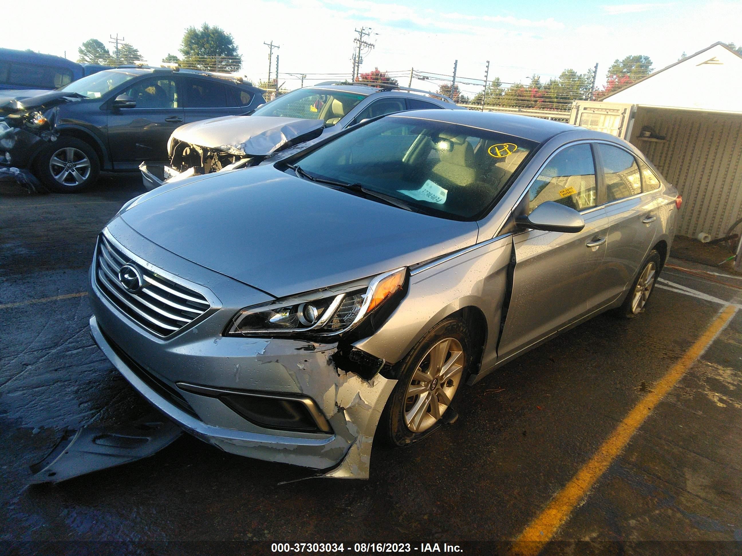 Photo 1 VIN: 5NPE24AF9HH589834 - HYUNDAI SONATA 