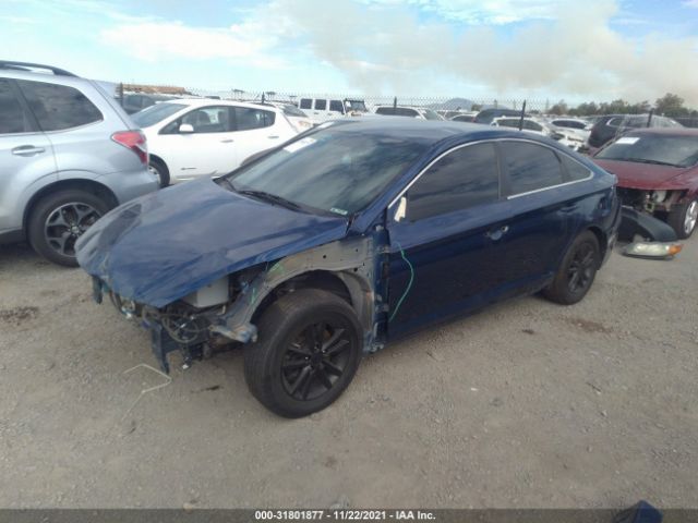 Photo 1 VIN: 5NPE24AF9HH593754 - HYUNDAI SONATA 