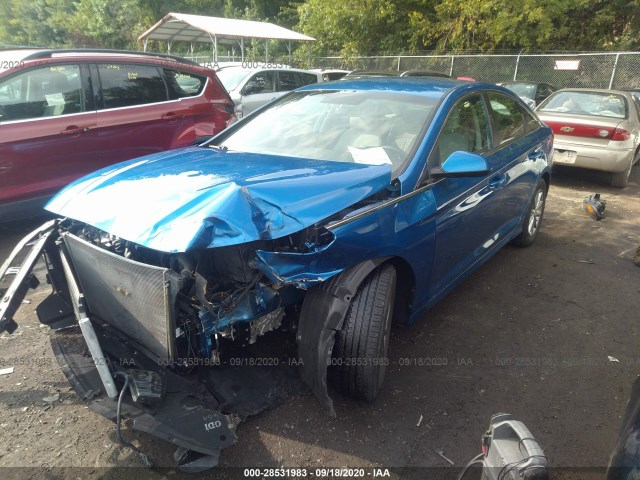 Photo 1 VIN: 5NPE24AF9JH612163 - HYUNDAI SONATA 