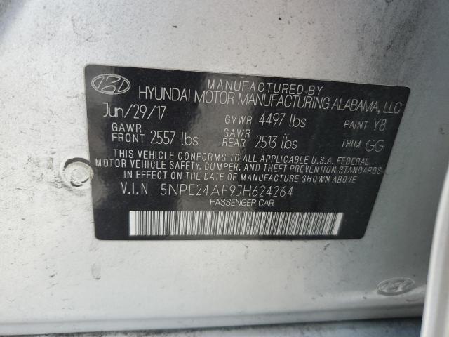 Photo 11 VIN: 5NPE24AF9JH624264 - HYUNDAI SONATA 