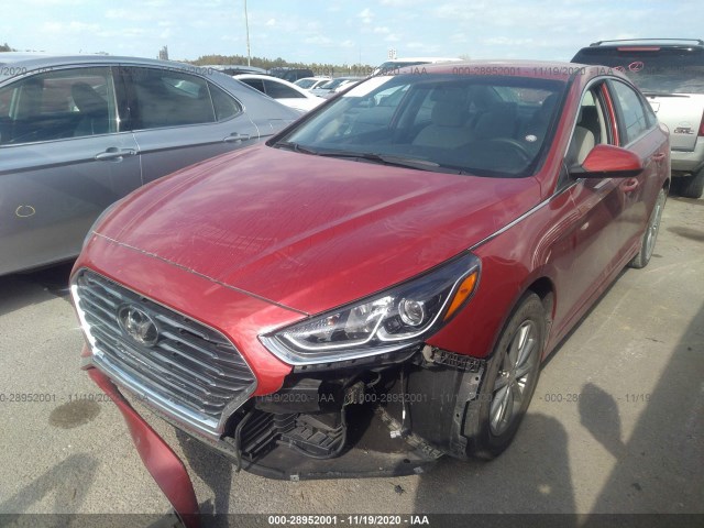 Photo 1 VIN: 5NPE24AF9JH638021 - HYUNDAI SONATA 