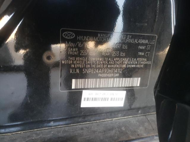 Photo 9 VIN: 5NPE24AF9JH714112 - HYUNDAI SONATA SE 